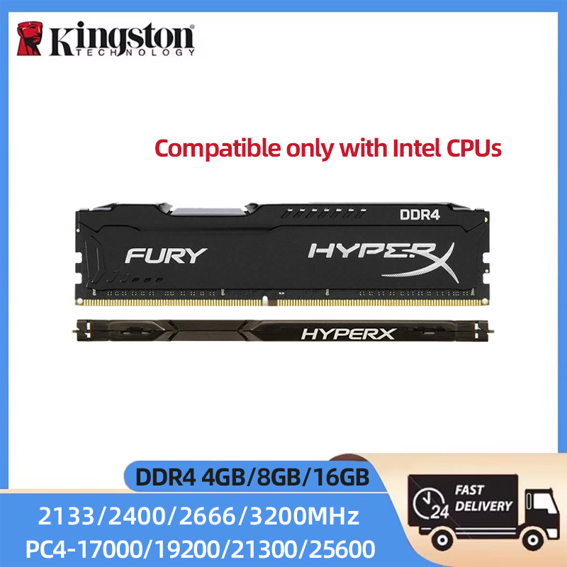 HyperX Fury Memoria RAM DDR4 4 - Ddr4 2400Mhz ulasan dan harga